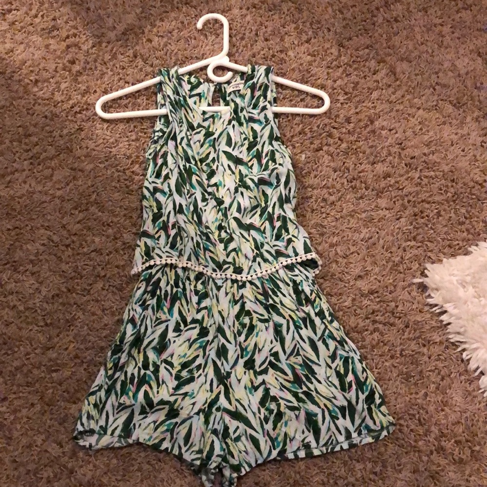 Abercrombie kids floral romper